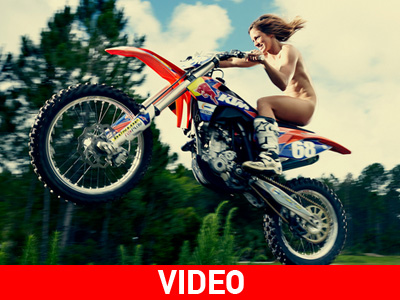 H… γυμνή, παθιασμένη με το Motocross, Tarah Gieger